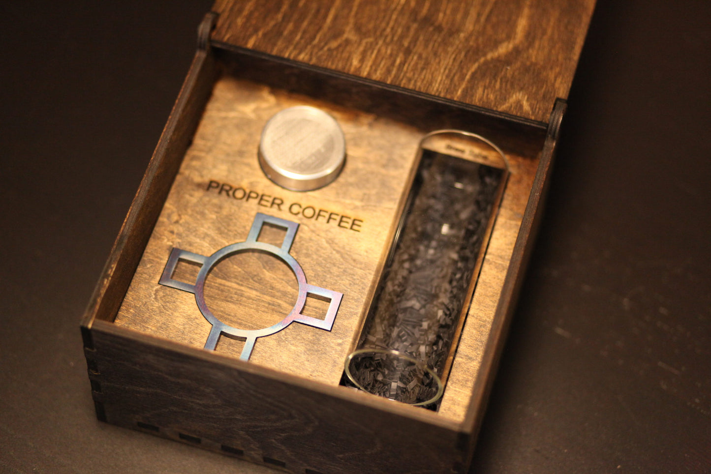 Wood Display Box for the Bespoke Pour Over