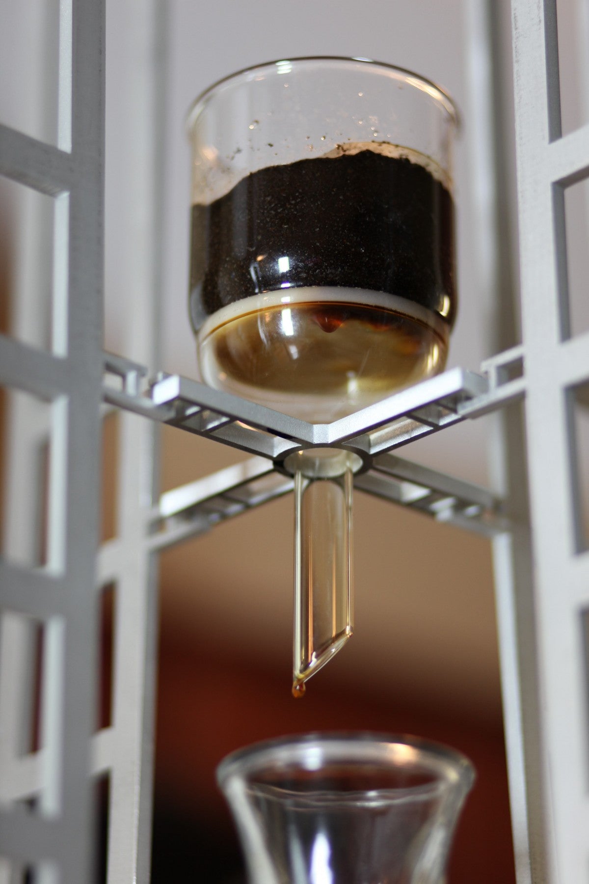 Center Glass Coffee Funnel Filter